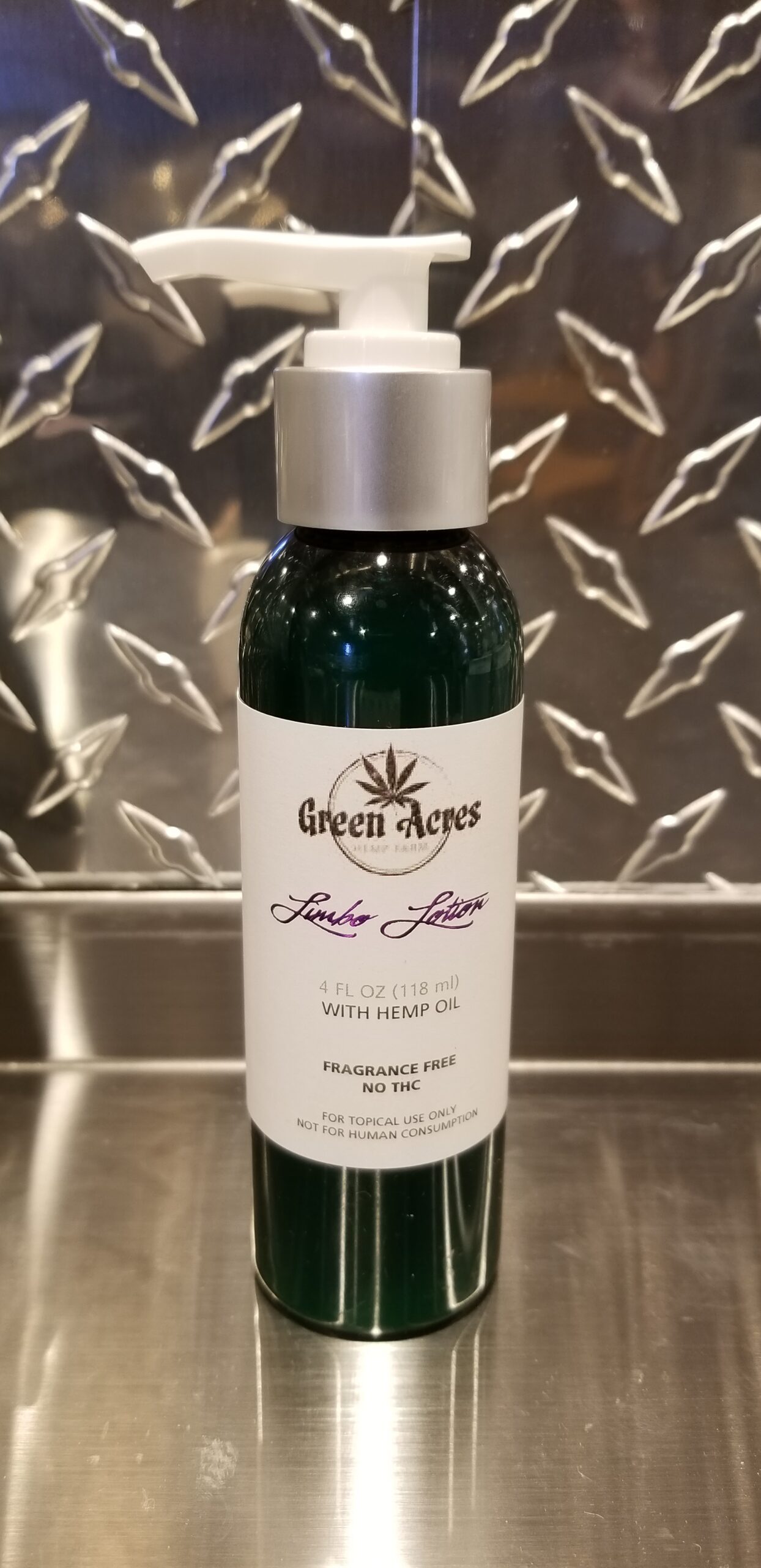 4 OZ CBD Limbo Lotion Pump Bottle