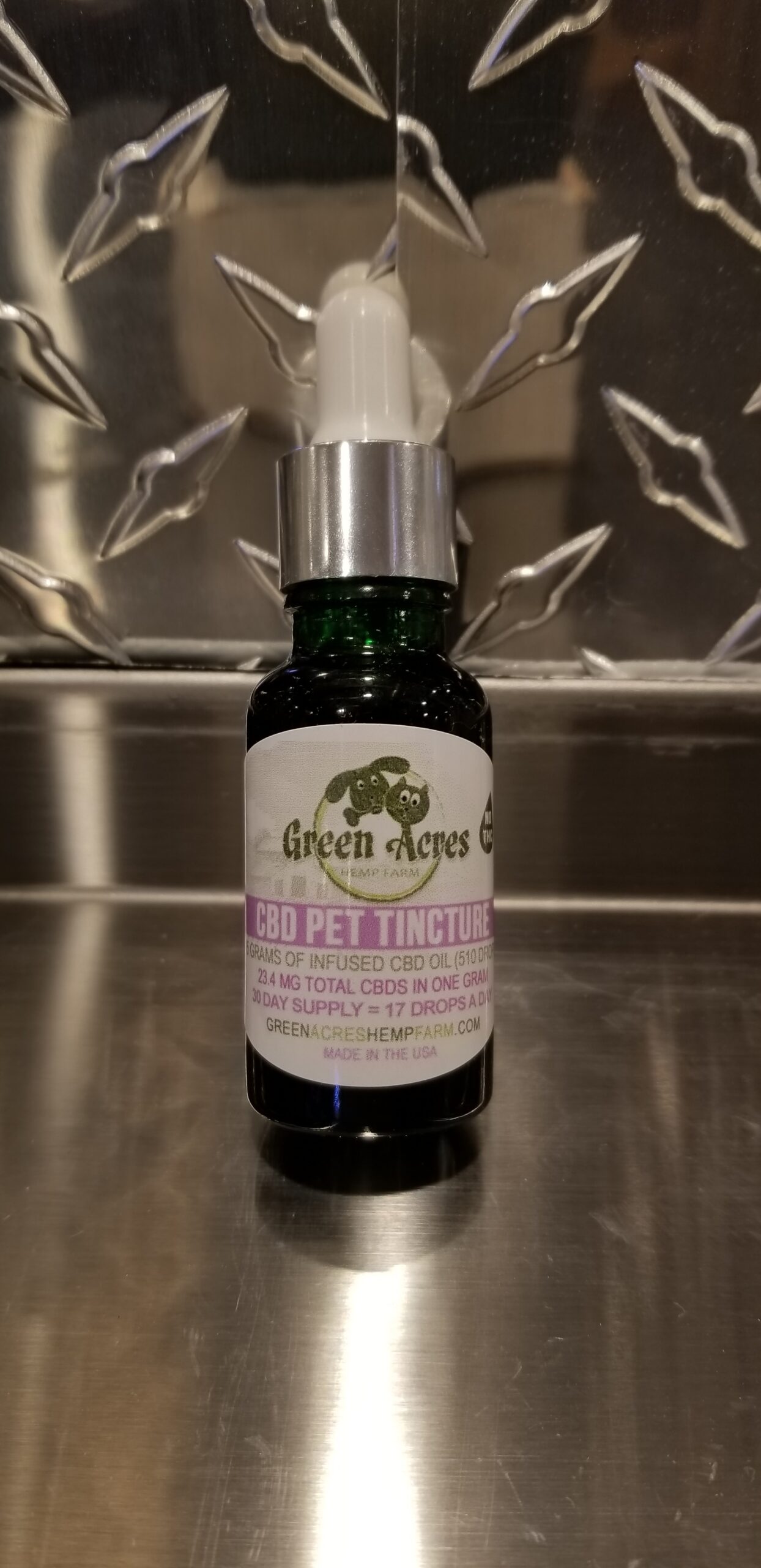 CBD INFUSED OLIVE OIL PET TINCTURE