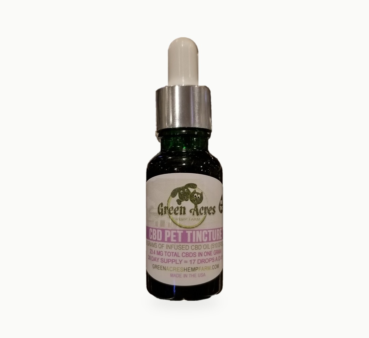 CBD INFUSED OLIVE OIL PET TINCTURE