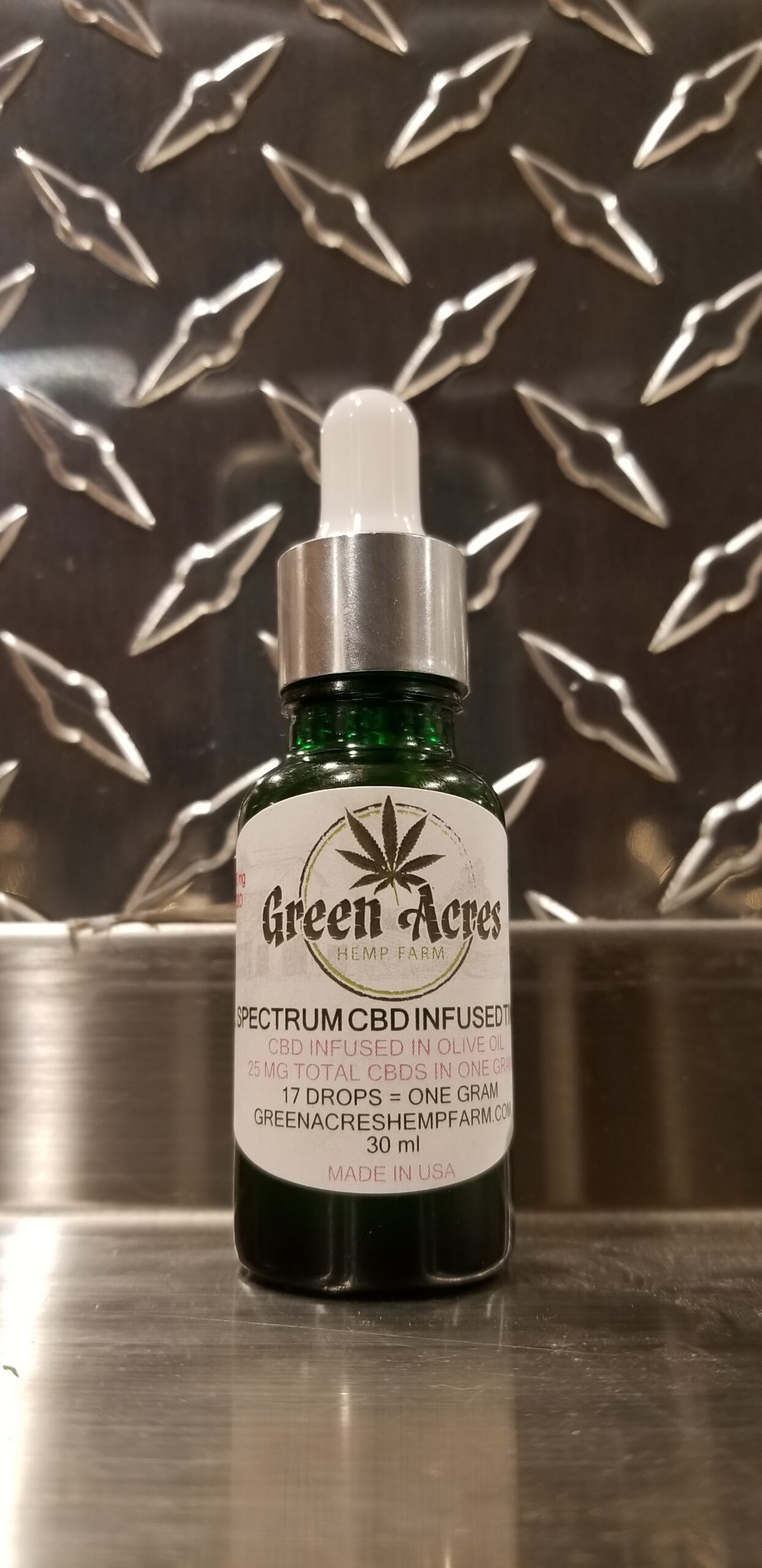 CBD INFUSED OLIVE OIL TINCTURE