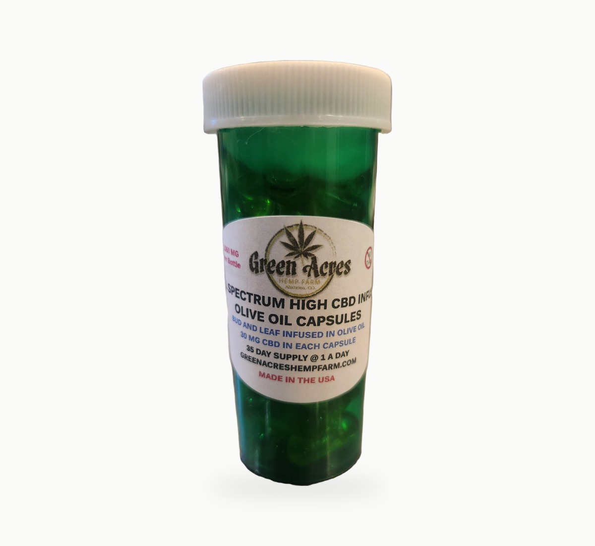 CBD PET CAPSULES IN OLIVE OIL